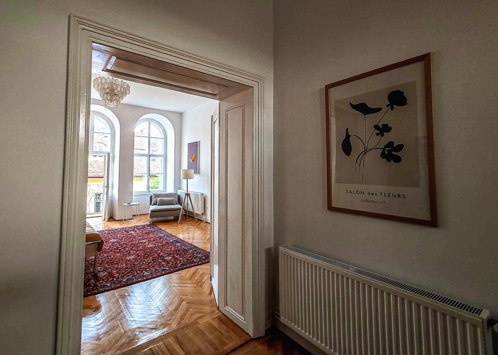 Ferienwohnung Favst Old Square Hermannstadt Exterior foto